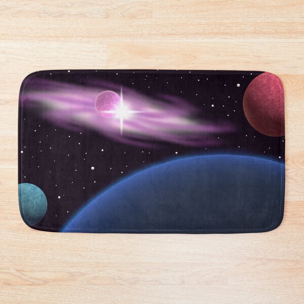 Item preview, Cosmic Symphony - Distant Worlds Sci-Fi Landscape designed and sold by ArtisticJump.
