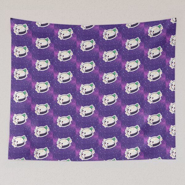 Item preview, Kawaii Space Sushi Cute Pixel Art Sticker designed and sold by One More Run.