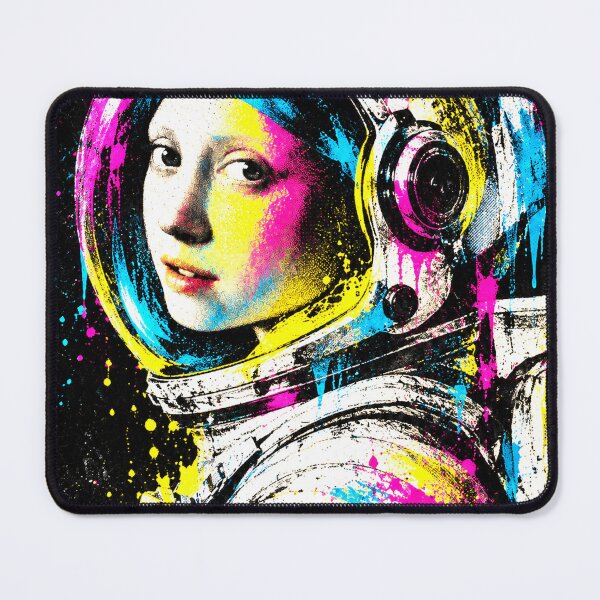 Item preview, Girl with a Pearl in Space designed and sold by DoctorGeekStore.