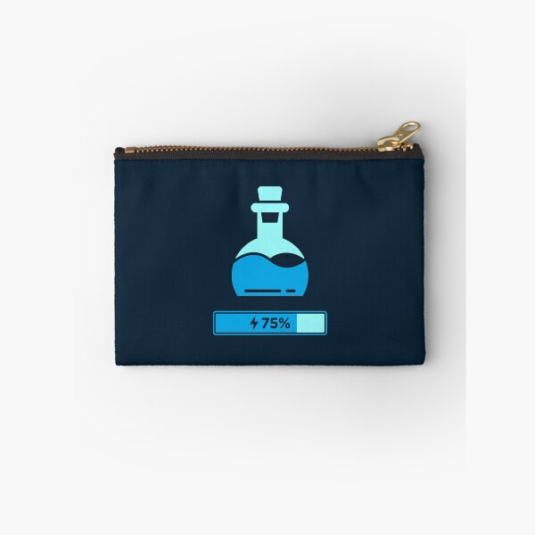 Item preview, 75 Percent Mana Potion Energy Charging Blue Gaming Bottle designed and sold by KiwiRider.