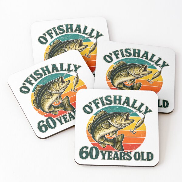 Item preview, O’Fishally 60 Years Old Funny 60th Birthday Fishing Fisherman Humor designed and sold by 76Valeria.