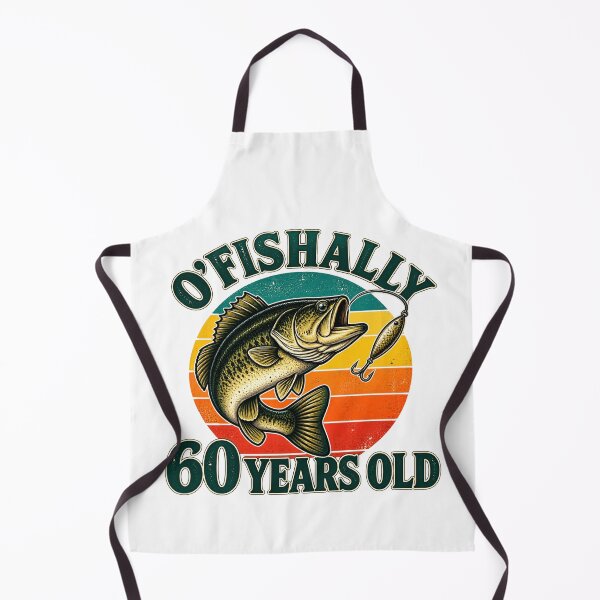 Item preview, O’Fishally 60 Years Old Funny 60th Birthday Fishing Fisherman Humor designed and sold by 76Valeria.