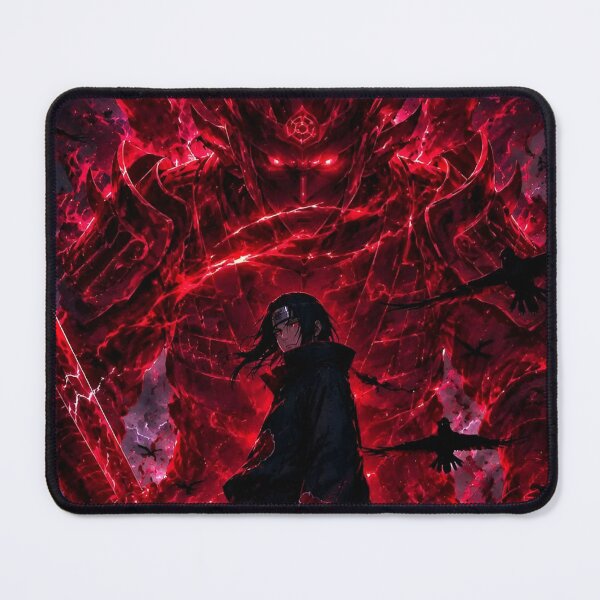 Item preview, Crimson Shadow Warrior – Dark Mystic Samurai Fantasy Art designed and sold by Dyan4.