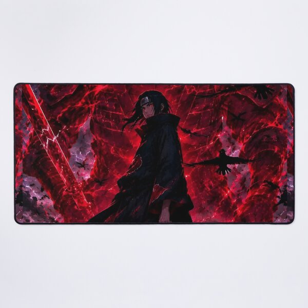 Item preview, Crimson Shadow Warrior – Dark Mystic Samurai Fantasy Art designed and sold by Dyan4.