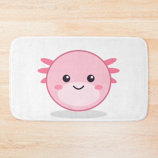 Item preview, Cute Kawaii Axolotl - Pink Pastel Aesthetic designed and sold by Mooncap Studio.