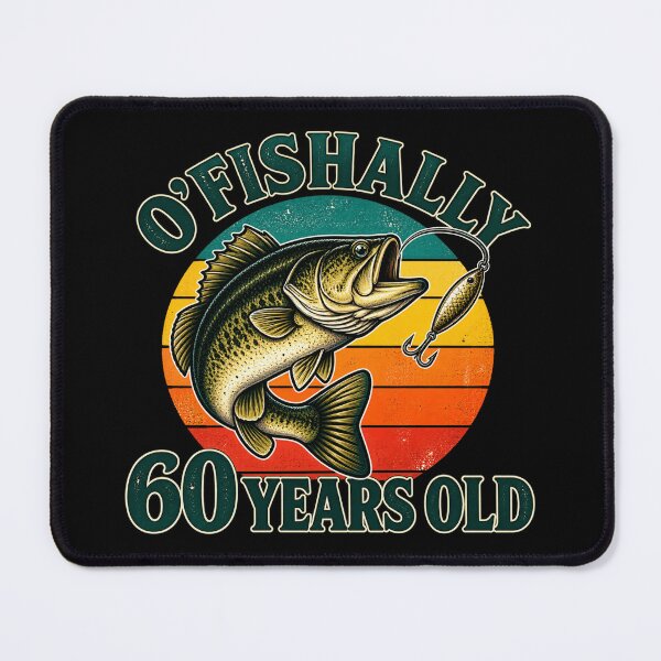 Item preview, O’Fishally 60 Years Old Funny 60th Birthday Fishing Fisherman Humor designed and sold by 76Valeria.
