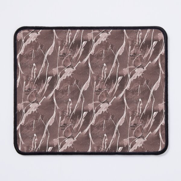 Item preview, Monochromatic Spring Abstract Flowers in Reddish Brown designed and sold by Artistestella.