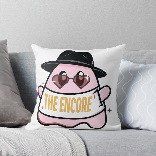 Item preview, Pop Art Ghost Cloud Pink and Orange Encore designed and sold by colormemaroon.