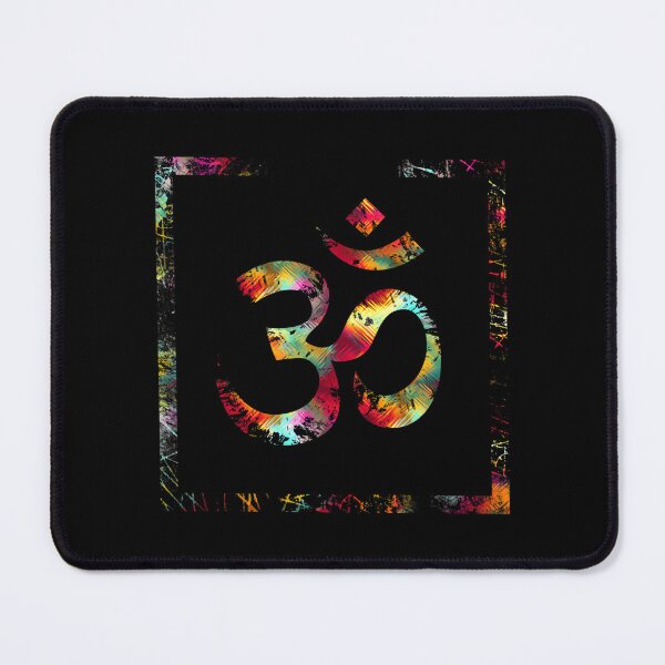 Item preview, Tie Die Painted Ohm Symbol Squared designed and sold by Nelson-Elroy.