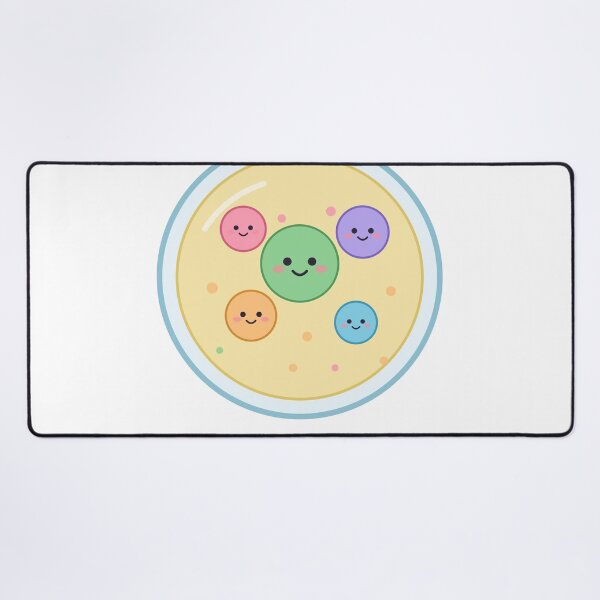 Item preview, Good Culture - Cute Kawaii Bacteria Petri Dish designed and sold by Mooncap Studio.