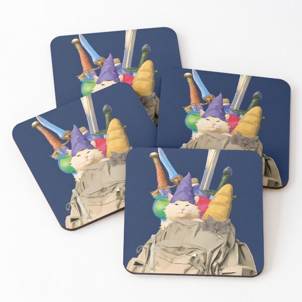 Item preview, RPG Adventurer Cats in Backpack Fantasy Art designed and sold by Lunat1kk.