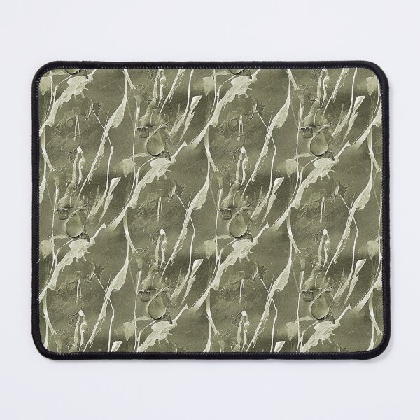 Item preview, Monochromatic Spring Abstract Flowers in Green designed and sold by Artistestella.