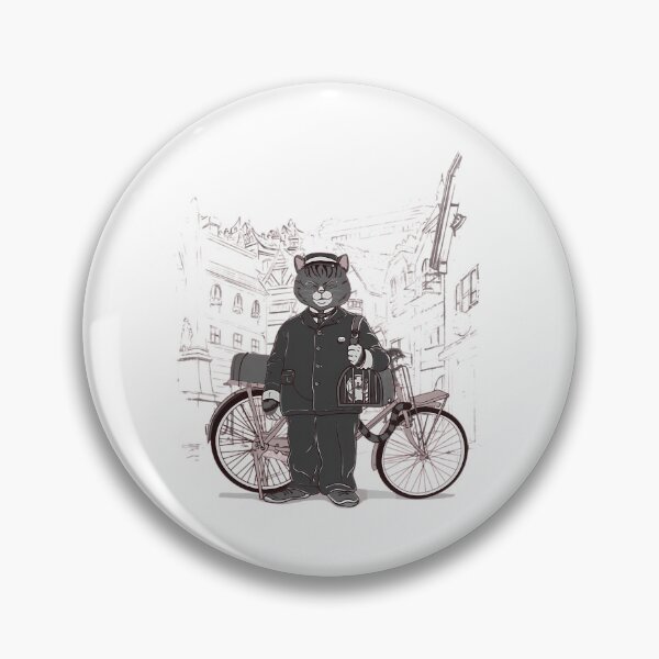 Item preview, Cat Courier designed and sold by Nelson-Elroy.