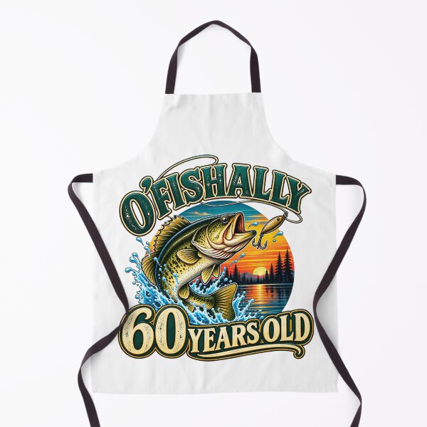 Item preview, O’Fishally 60 Years Old Funny 60th Birthday Fishing Fisherman Humor designed and sold by 76Valeria.