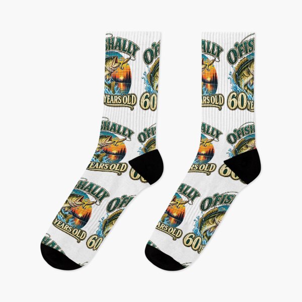 Item preview, O’Fishally 60 Years Old Funny 60th Birthday Fishing Fisherman Humor designed and sold by 76Valeria.