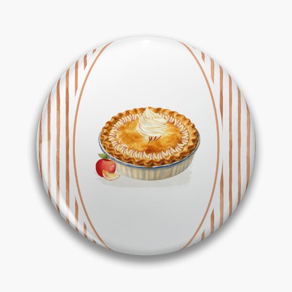 Item preview, Homemade apple pie autumn stripe designed and sold by Zestypickles.