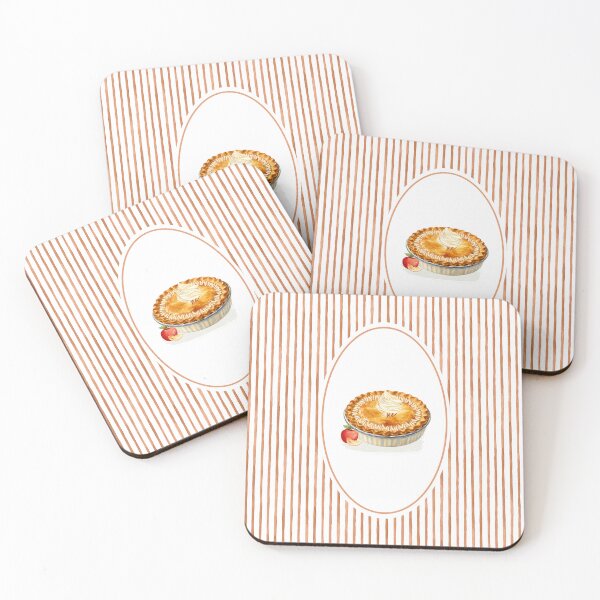 Item preview, Homemade apple pie autumn stripe designed and sold by Zestypickles.