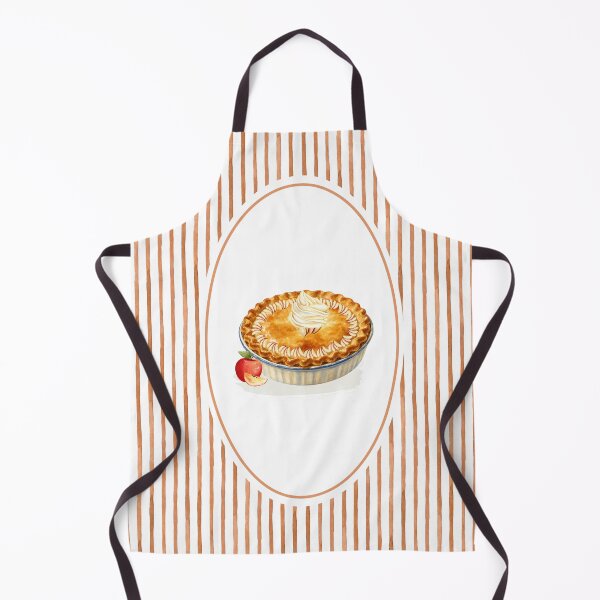 Item preview, Homemade apple pie autumn stripe designed and sold by Zestypickles.