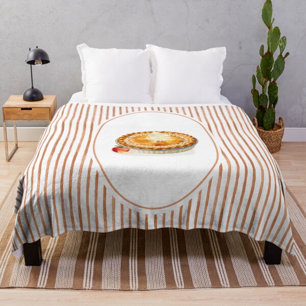 Item preview, Homemade apple pie autumn stripe designed and sold by Zestypickles.