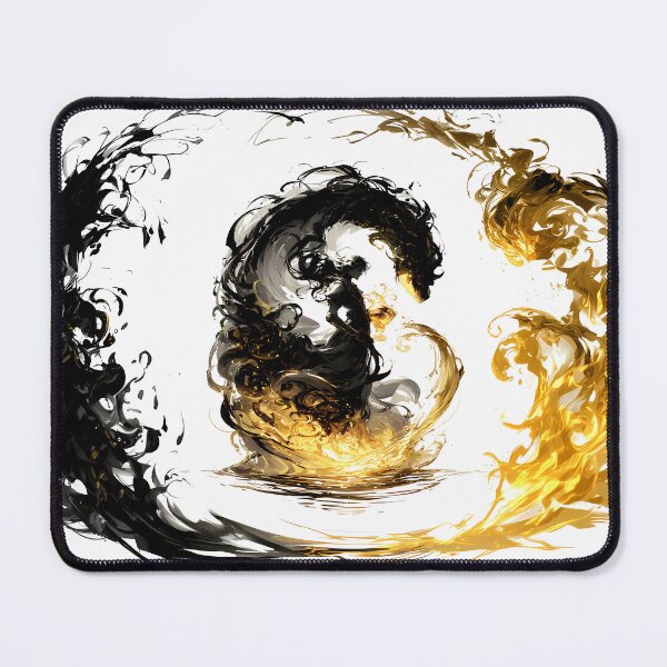 Item preview, Dark Shadow Elemental Flame Swirl Art designed and sold by Lunat1kk.