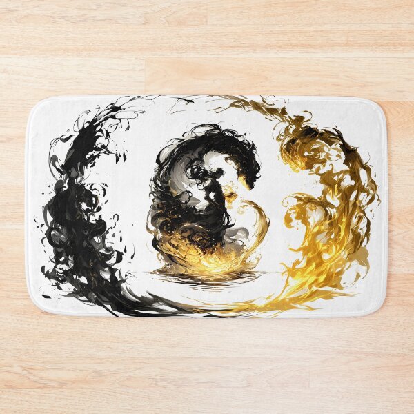 Item preview, Dark Shadow Elemental Flame Swirl Art designed and sold by Lunat1kk.