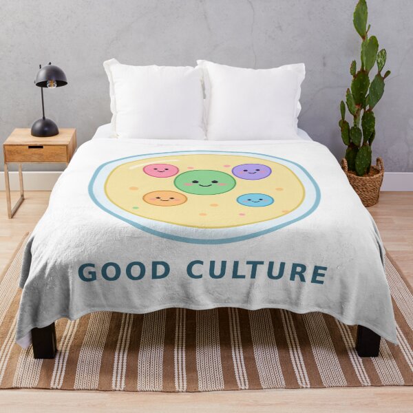 Item preview, Good Culture - Cute Kawaii Bacteria Petri Dish designed and sold by Mooncap Studio.