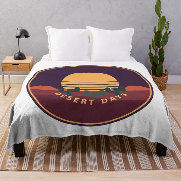 Item preview, Desert Days - Retro Cactus Sunset Badge designed and sold by Mooncap Studio.