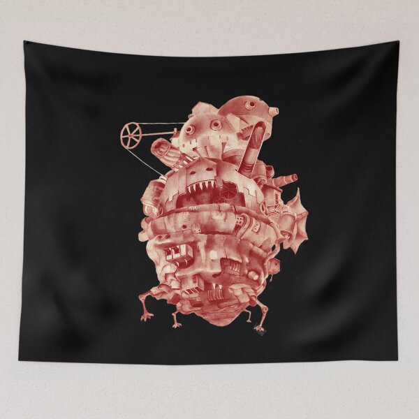 Item preview, Howl_S Moving Castle In Red designed and sold by Nelson-Elroy.