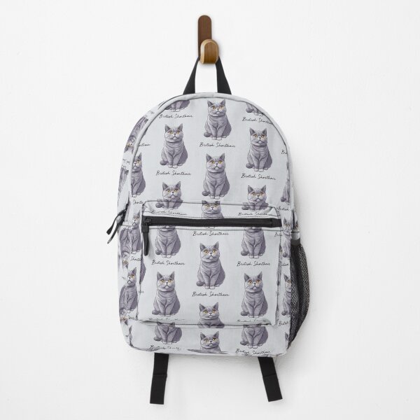 Item preview, British Shorthair (on Grey) designed and sold by PawsitiveMum3.