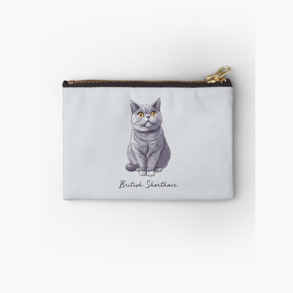 Item preview, British Shorthair (on Grey) designed and sold by PawsitiveMum3.