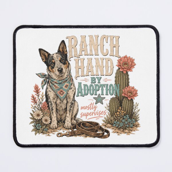 Item preview, Ranch Hand By Adoption Cattle Dog designed and sold by JoyfullyOffbeat.