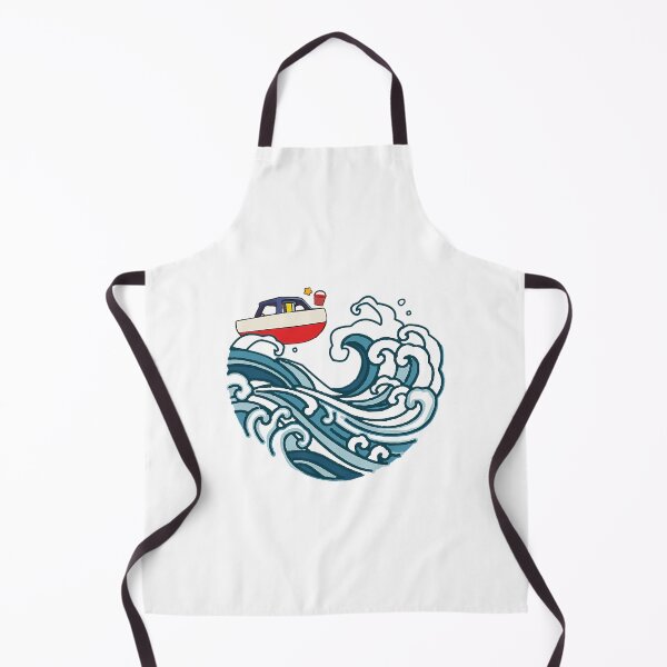 Item preview, Boat On Big Wave designed and sold by Nelson-Elroy.