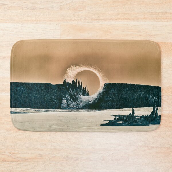 Item preview, Cosmic Portal Alien Landscape Surreal Art designed and sold by Lunat1kk.