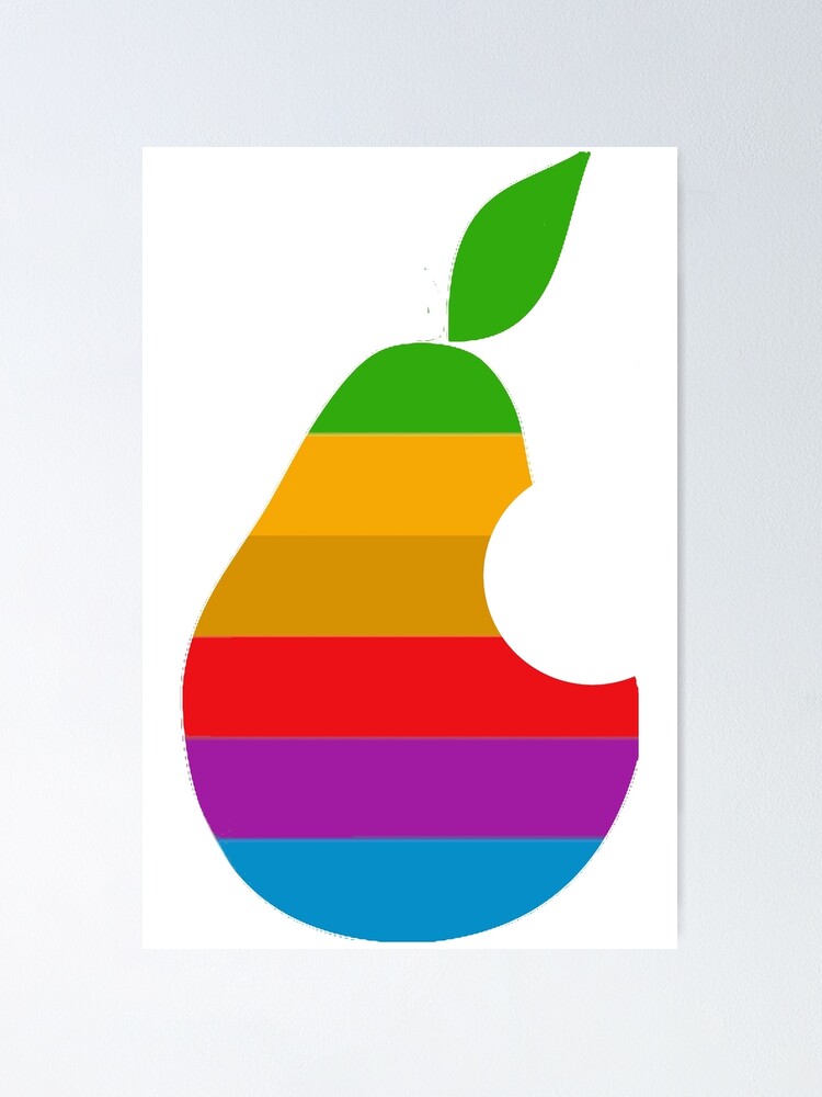 Apple Logo Parody Poster By Flashboy Redbubble