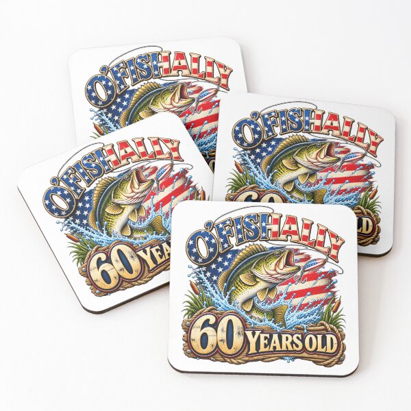 Item preview, O’Fishally 60 Years Old Funny 60th Birthday Fishing Fisherman Humor designed and sold by 76Valeria.