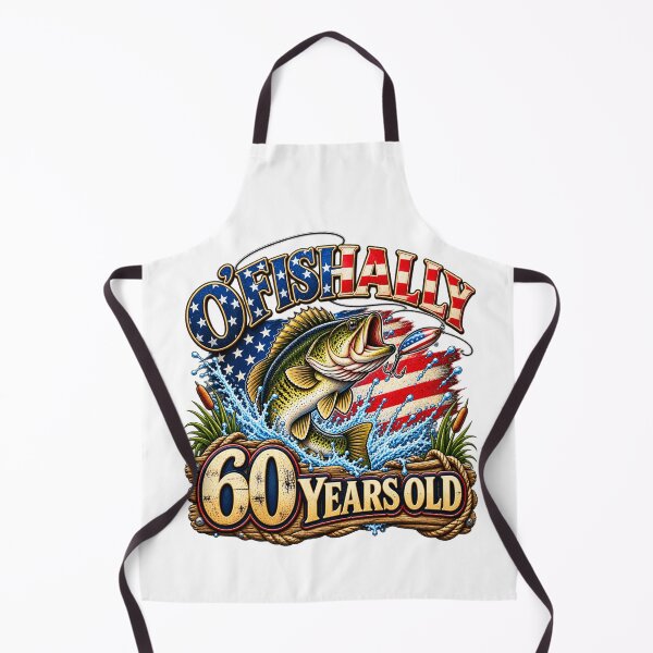 Item preview, O’Fishally 60 Years Old Funny 60th Birthday Fishing Fisherman Humor designed and sold by 76Valeria.