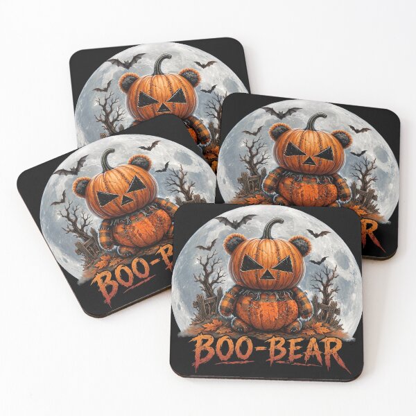 Item preview, Boo Bear - Cute Pumpkin Teddy Bear Halloween designed and sold by thirtyonestars.