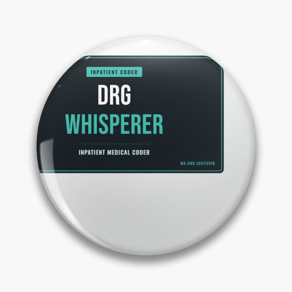 Item preview, DRG Whisperer Medical Coder designed and sold by SlowMadeShelf.