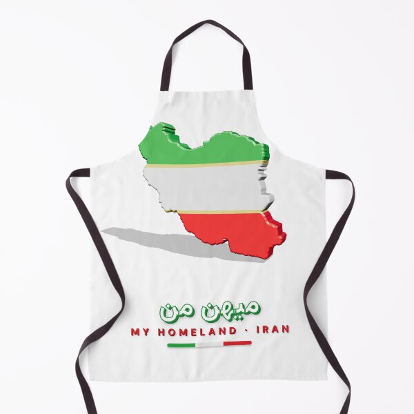 Item preview, Iran Map 3D Flag Colors – My Homeland Mihan designed and sold by XapicX Slow Club.