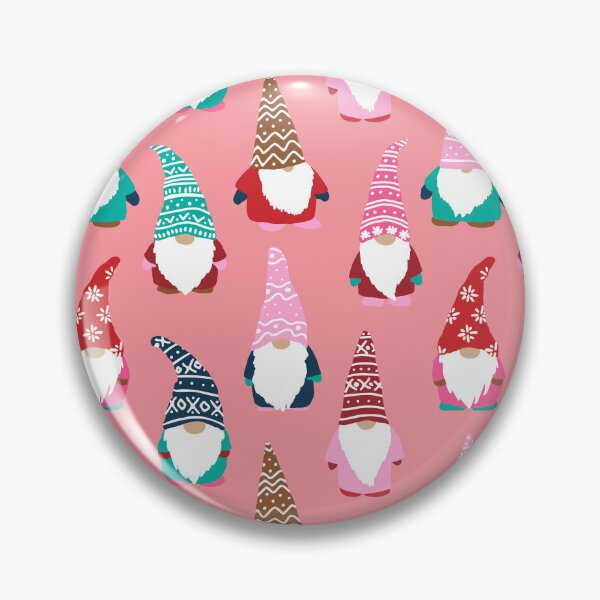 Item preview, Lindos gnomos Tomten de invierno en rosa caramelo designed and sold by YesterdayColl.
