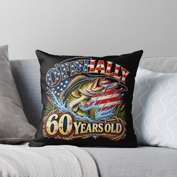Item preview, O’Fishally 60 Years Old Funny 60th Birthday Fishing Fisherman Humor designed and sold by 76Valeria.