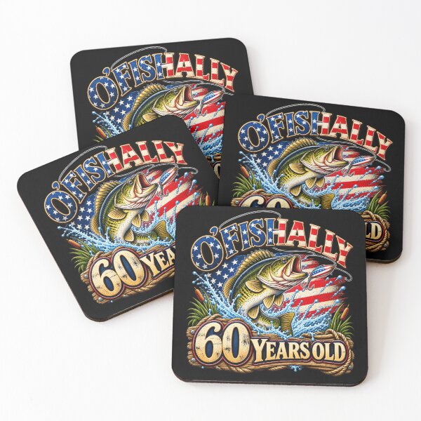 Item preview, O’Fishally 60 Years Old Funny 60th Birthday Fishing Fisherman Humor designed and sold by 76Valeria.