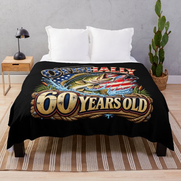 Item preview, O’Fishally 60 Years Old Funny 60th Birthday Fishing Fisherman Humor designed and sold by 76Valeria.