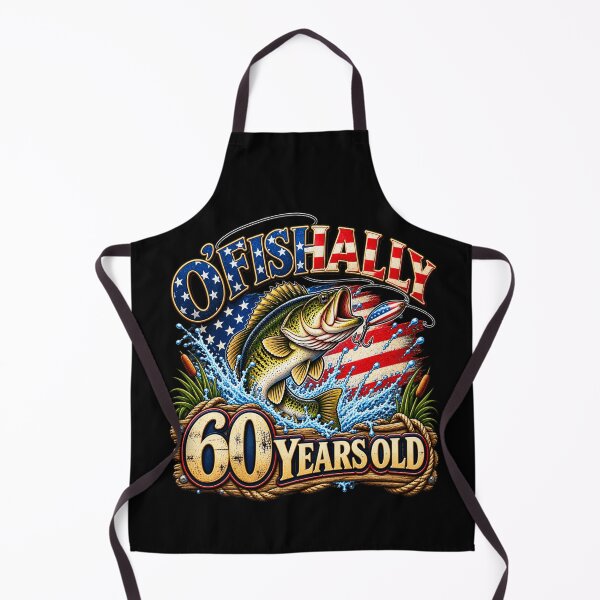 Item preview, O’Fishally 60 Years Old Funny 60th Birthday Fishing Fisherman Humor designed and sold by 76Valeria.