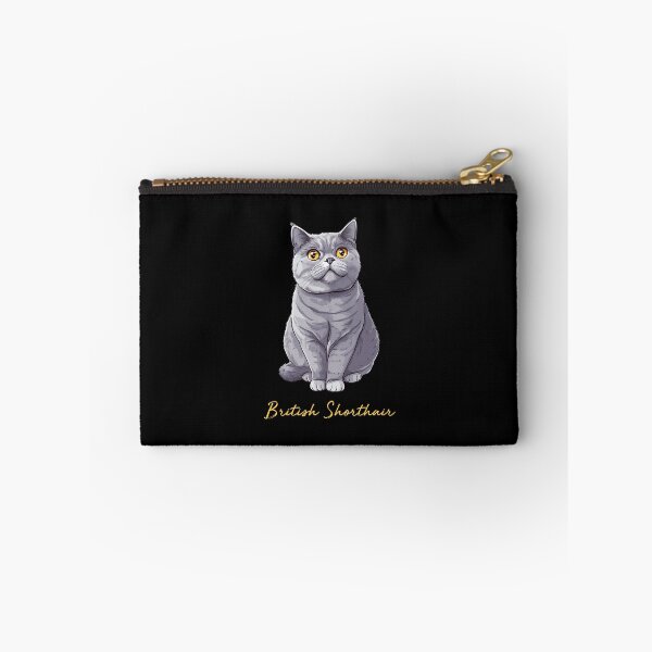 Item preview, British Shorthair (Yellow on Black) designed and sold by PawsitiveMum3.