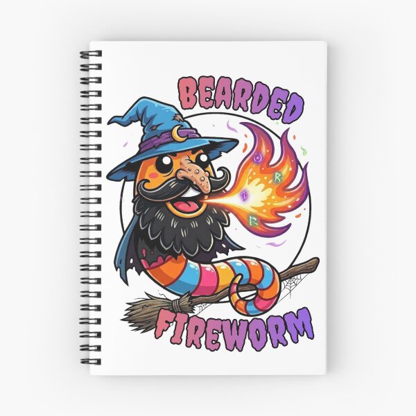 Item preview, Witch Bearded Fireworm Halloween designed and sold by BeardedFireworm.