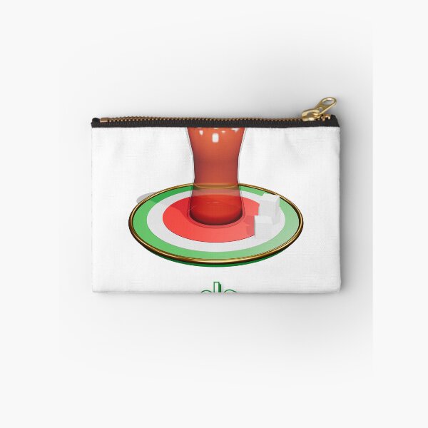 Item preview, Persian Chai 3D – Iranian Tea Glass Flag Colors designed and sold by XapicX Slow Club.