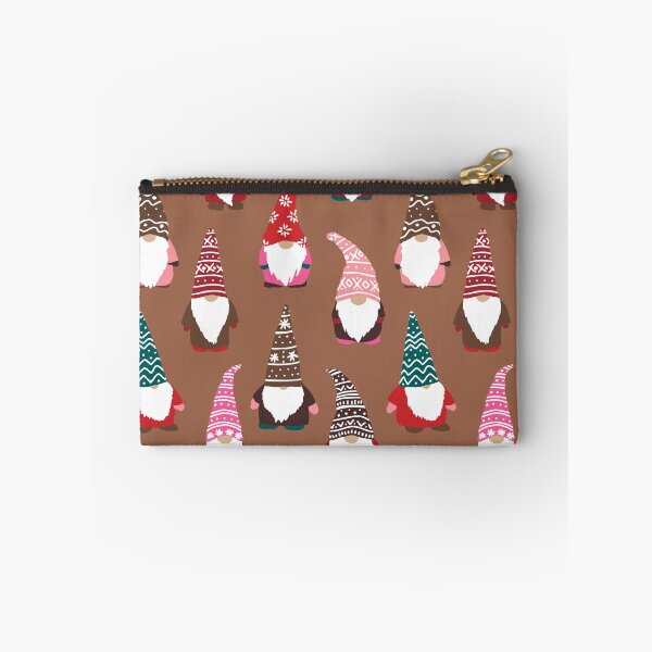 Item preview, Cute Winter Tomten Gnomes in Gingerbread Brown designed and sold by YesterdayColl.