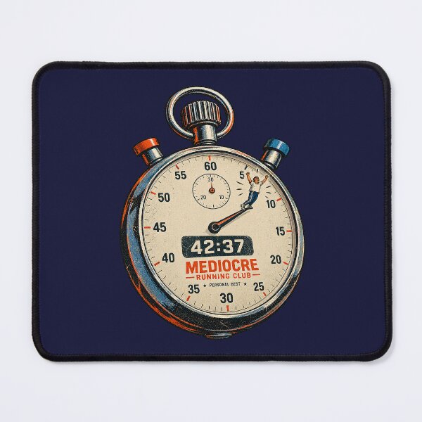 Item preview, Mediocre Running Club, Retro Stopwatch Running. designed and sold by Endless7Art.