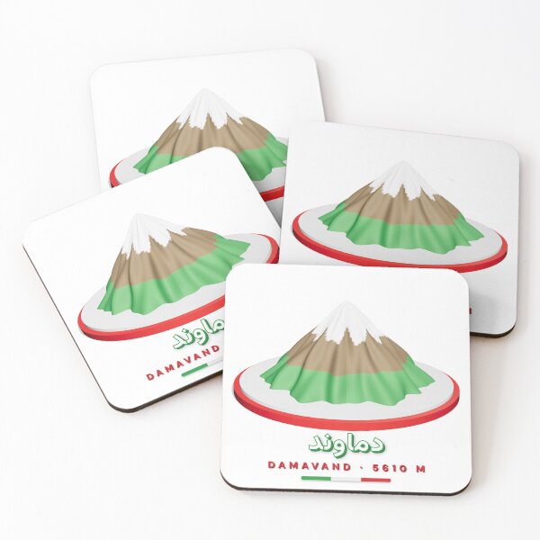 Item preview, Damavand 3D – Iran Mountain Flag Colors designed and sold by XapicX Slow Club.